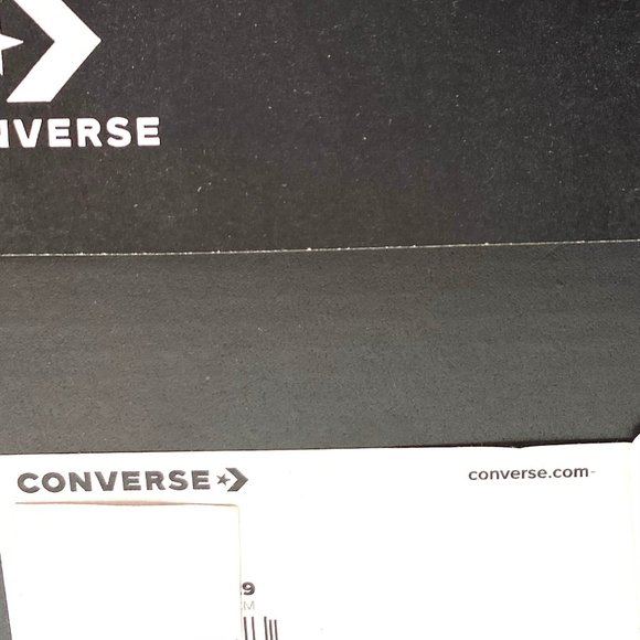 CONVERSE Men's Size 11 169360C Bosey VC GTX High Top Grey Black Canvas Sneakers - Picture 9 of 10